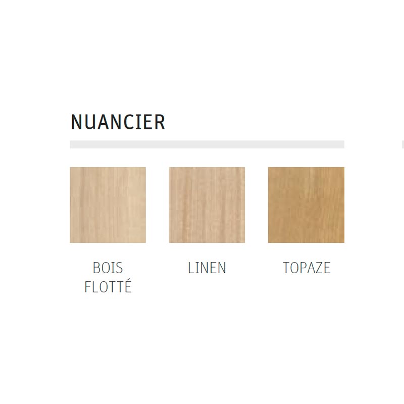 Chêne mix topaze nuancier