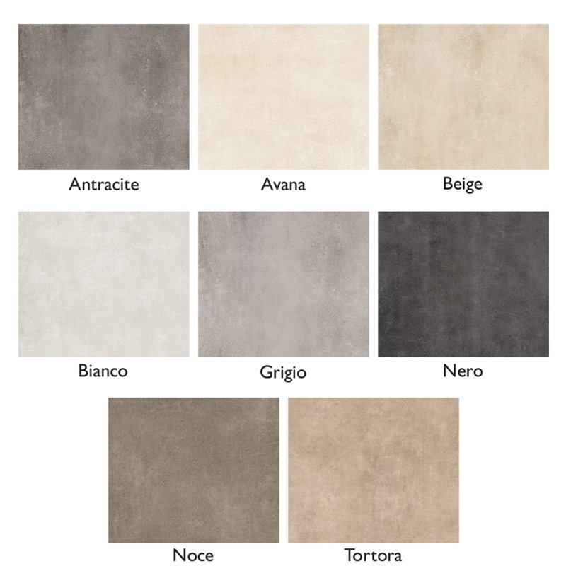 Coloris des dalles Open de Novabell