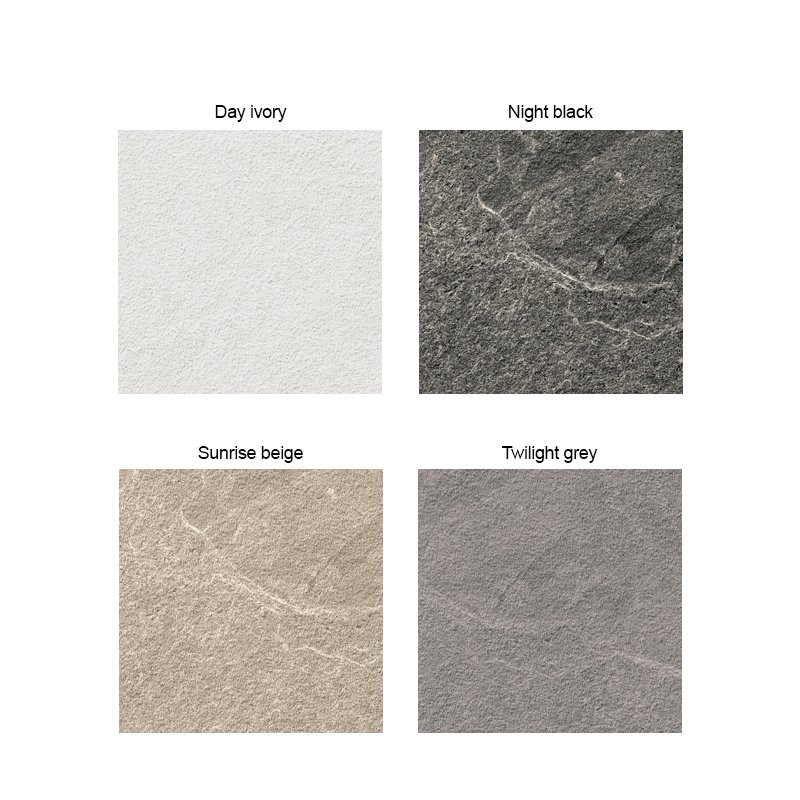 Coloris pour les dalles Série Core Outdoor de Rako