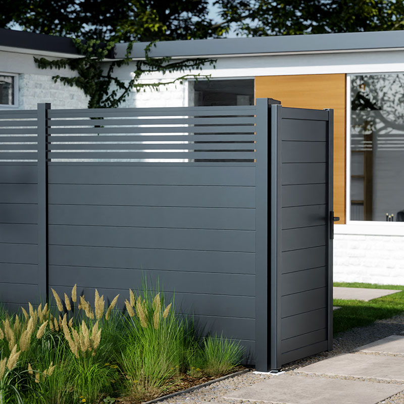 Lames de clôture Boston Opale en aluminium Fiberdeck® Felix Distribution