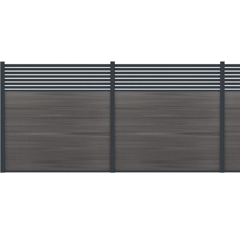 Lames de clôture Boston Open en aluminium Fiberdeck® Felix Distribution