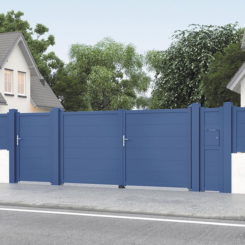 Portail aluminium Essia de Jardimat 1