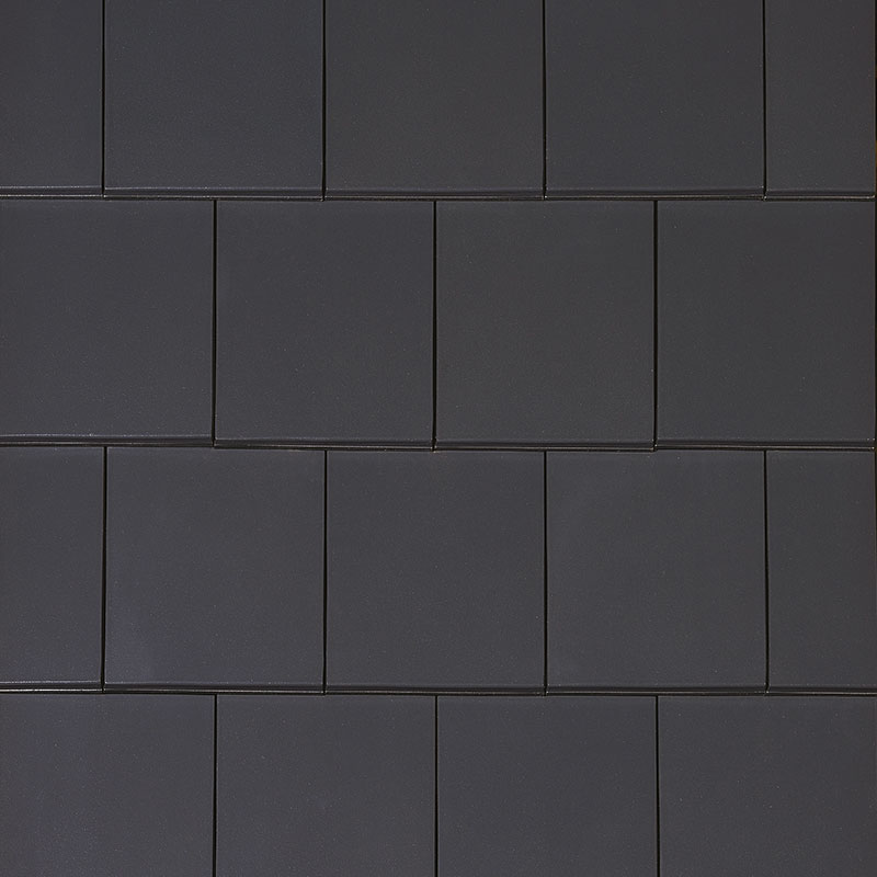 Tuile à aspect plat Nueva - Gris Titane