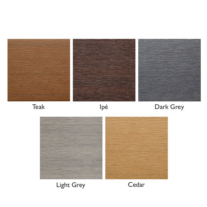 Coloris pour les Lames de terrasse FIBERDECK® Brooklyn