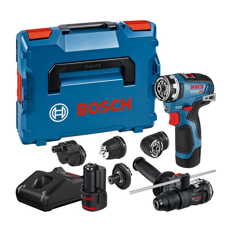 Perceuse visseuse sans fil 12V35 FC 2 X 3,0 AH mandrins LB par Bosch