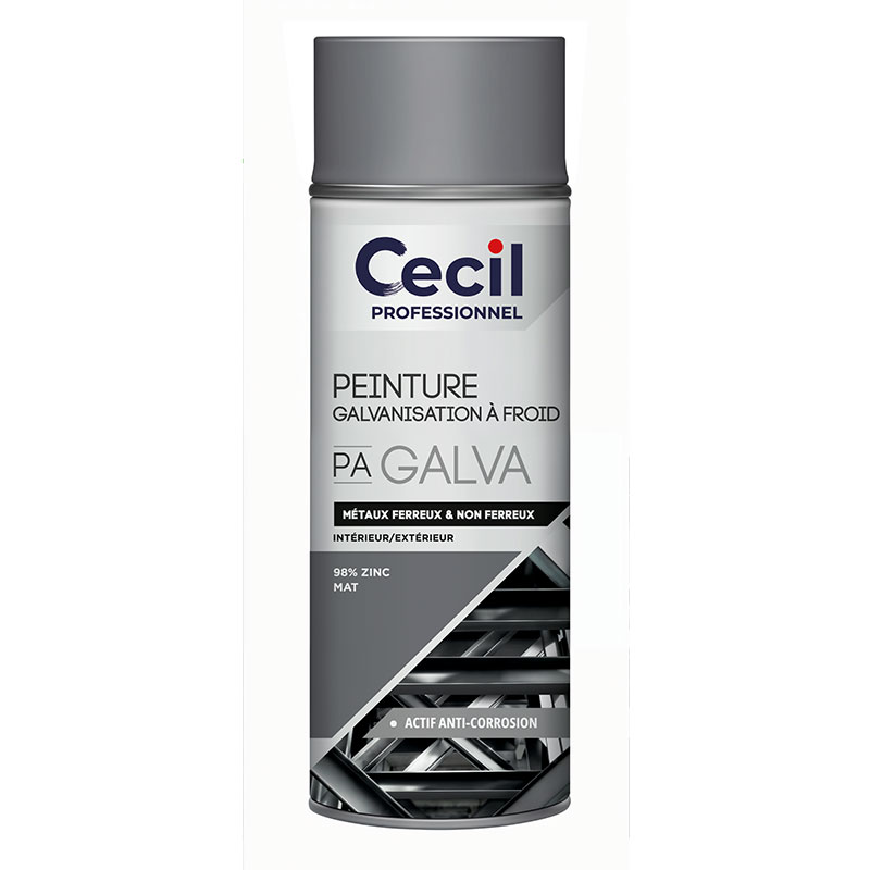 PA GALVA Galvanisation à froid de Cecil Pro