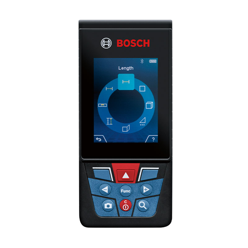 Topo mesures Télémètre GLM 15027 C de chez Bosch