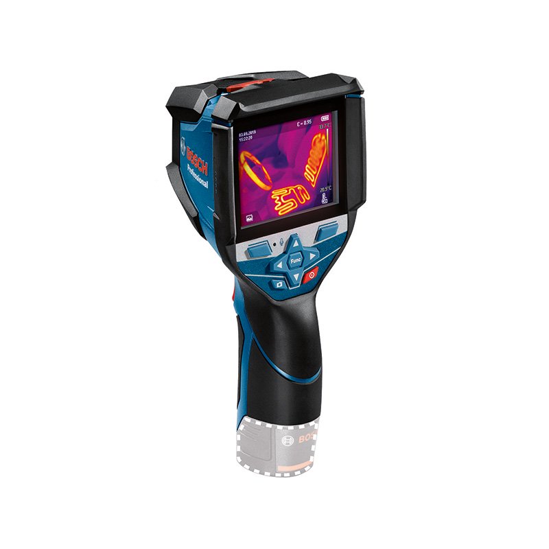 Plombier chauffagiste Caméra thermique GTC 600 C Bosch