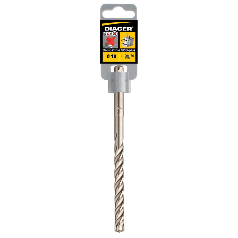 outils electroportatifs foret sds plus 4g4 4taillants de diager
