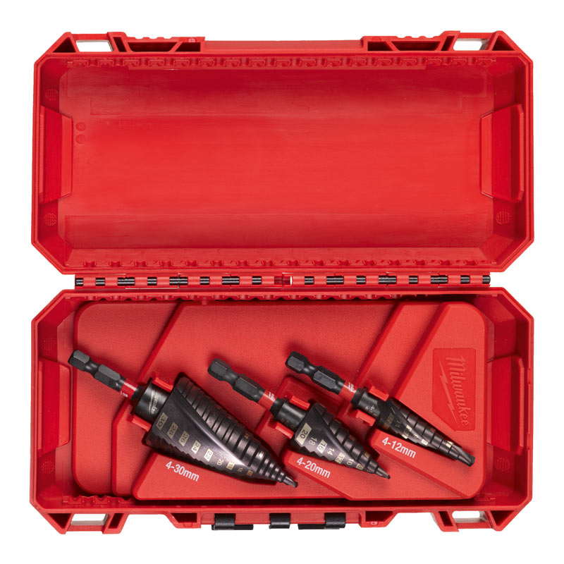 outils electroportatifs coffret forets etages Shockwave de milwaukee
