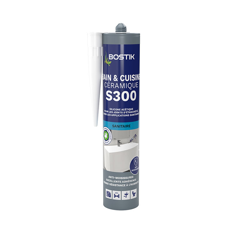 Mastic pour bain & cuisine céramique de Bostik