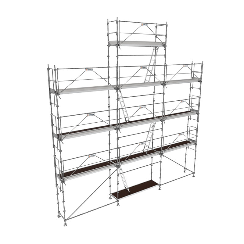 Échafaudage fixe de façade R200 Progress de Tubesca - Comabi
