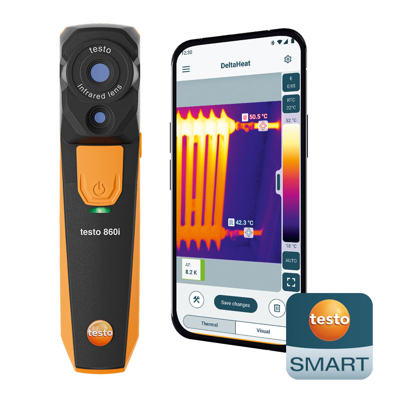 Caméra thermique pour smartphone TESTO 860i de Testo
