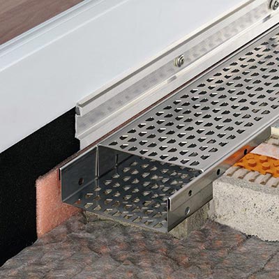 Caniveau pour eaux pluviales Schlüter®-troba-line Schlüter®-Systems