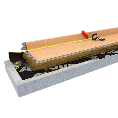 Sous-couche acoustique Assour chape 19 Siplast