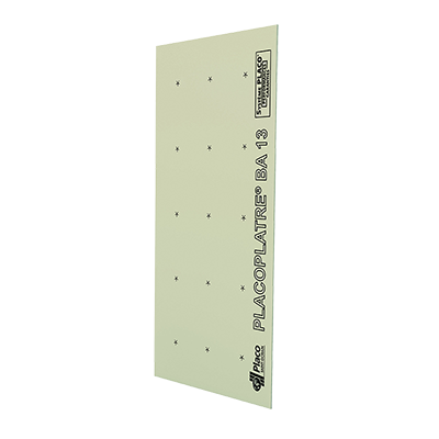 Plaque de plâtre Placoplatre® ba 13 nf 120/250 Placo