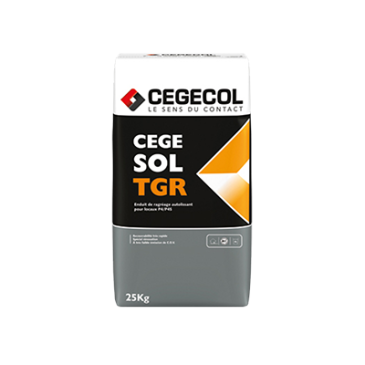 Enduit de ragréage Cegesol tgr Cegecol