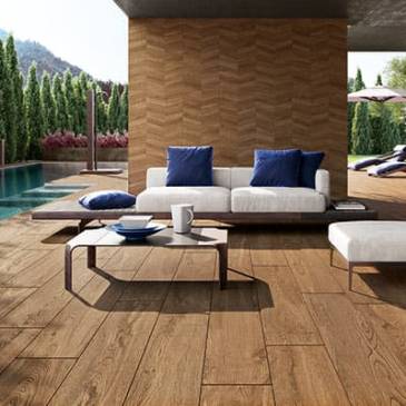 Dalles céramique Nordic Wood de Novabell