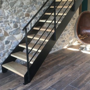 Escalier bois métal Boreal EBA