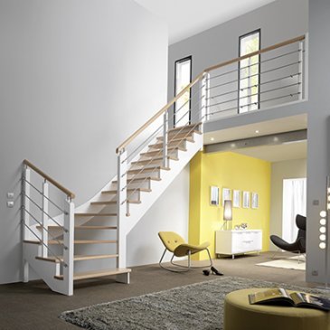 Escalier Modèle F2 DCE, Flin 