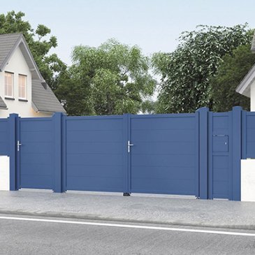 Portail aluminium Essia de Jardimat