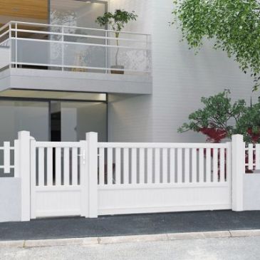 Portail Chailluz, gamme Prestige de Jardimat
