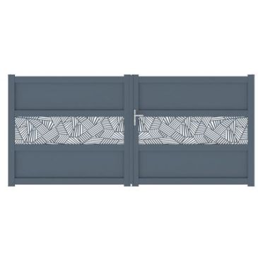 Portail Serres, gamme Variation de Jardimat