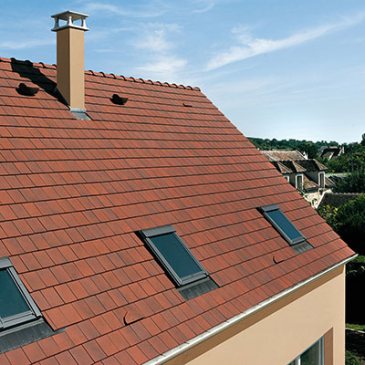 Tuile terre cuite Fontenelle® Monier