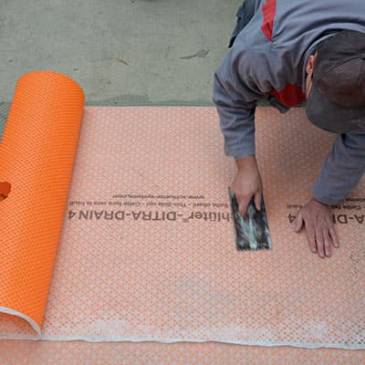 Natte de drainage Schluter DITRA-DRAIN 4/-8