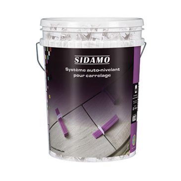 Seau de 1000 croisillons autonivelants 2 mm Sidamo