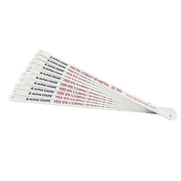 outils electroportatifs lame scie à main HSS 8% Cobalt d'alphacoupe 
