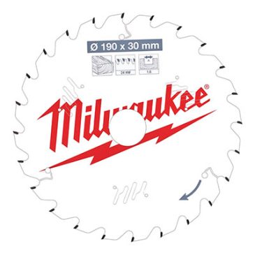 outils electroportatifs lame scie circulaire bois de milwaukee