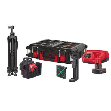 outils electroportatifs mini kit laser vert m12 3plskit 401p de milwaukee