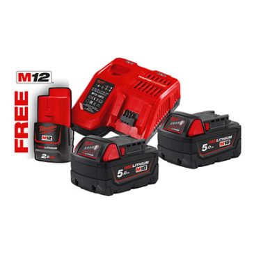 outils electroportatifs pack nrj m18 nrg 502 de milwaukee