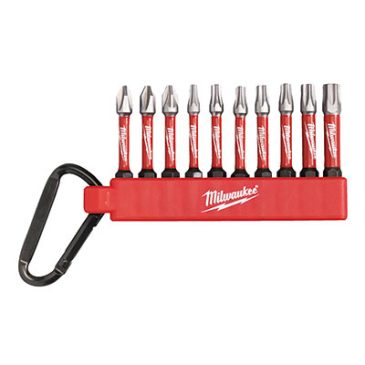 outils electroportatifs mousquetons embouts shockwave de milwaukee