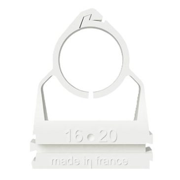 Collier Clipéa blanc multicouche de Ram 