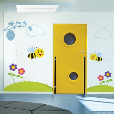 Porte Ecole Maternelle Jeld-Wen