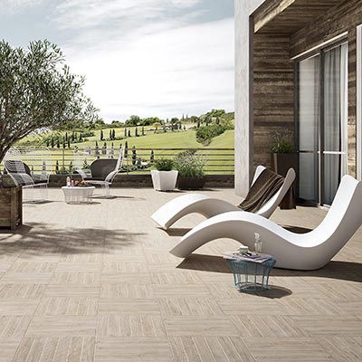 Carrelage terrasse Multiteck Cerabati