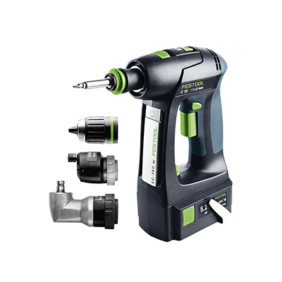 FESTOOL, Perceuse-visseuse sans fil C 18 HPC 4,0 I-Set