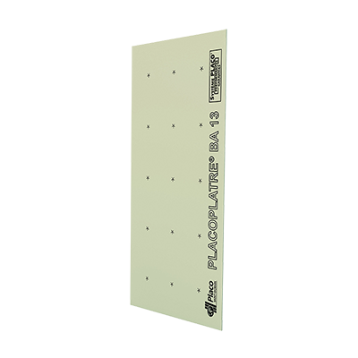 Plaque de plâtre Placoplatre® ba 13 nf 120/270 Placo