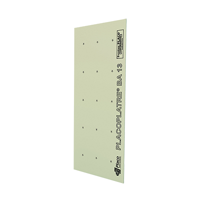 Plaque de plâtre Placoplatre® ba 13 nf 120/280 Placo