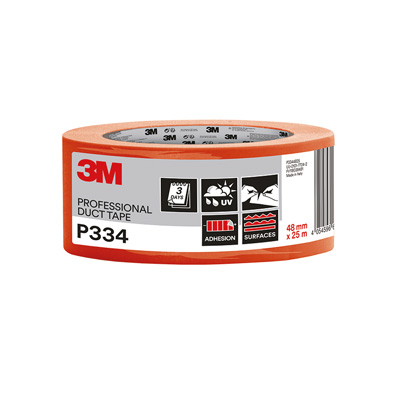 Toile façadier orange 3M P334 Plasto Pro