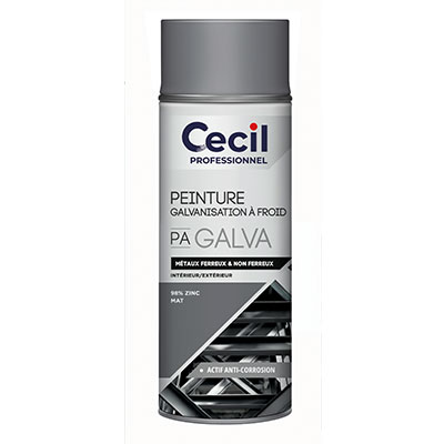 PA GALVA Galvanisation à froid de Cecil Pro