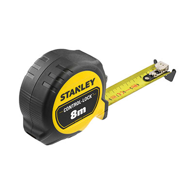 Mesure Double Marquage Magnétique CONTROL-LOCK 8 m de Stanley