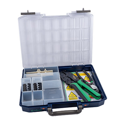 Kit d'outils solaires en valisette de e-robur