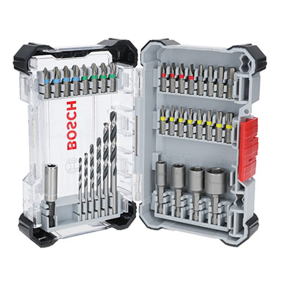 outils electroportatifs set percage vissage 35 pieces metal de bosch