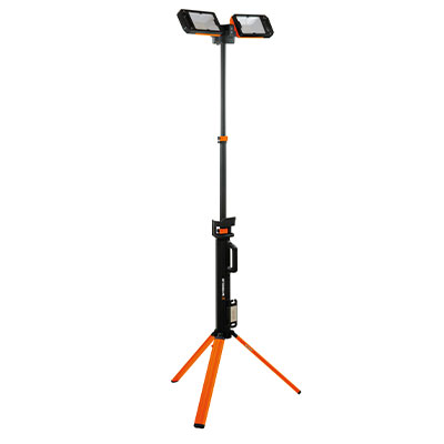 Lampe télescopique de chantier flash de Mondelin