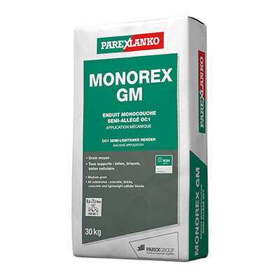 Enduit monocouche Monorex gm Parexlanko