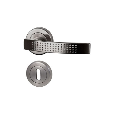Poignée de porte Lilou sur rosaces Sofoc