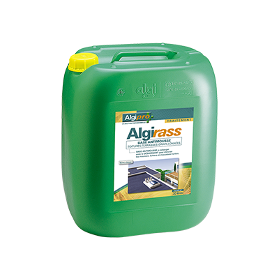 Désherbant et base antimousse Algirass Algimouss pro
